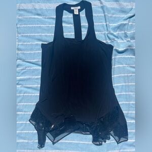 Manon dress  top black. XL *Free with purchase*